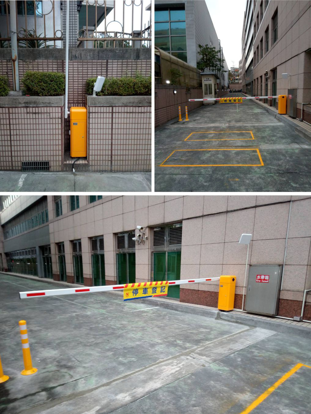 *台北市內湖科技大樓-地下停車場照片